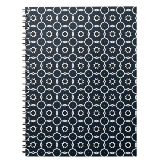 Geometrische print notitieboek (Voorkant)
