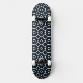 Geometrische print persoonlijk skateboard (Voorkant)