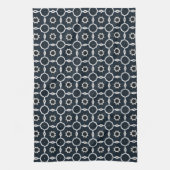 Geometrische print theedoek (Verticaal)