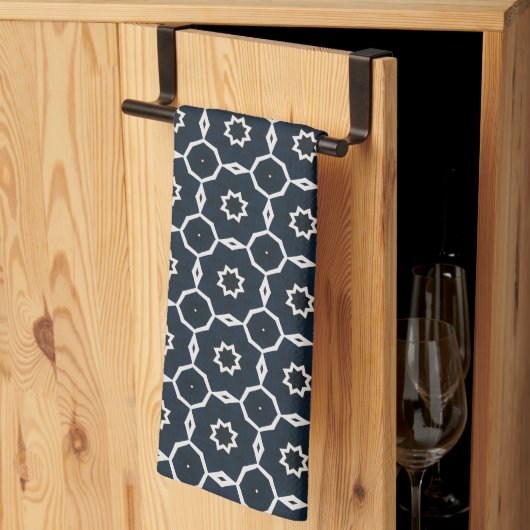 Geometrische print theedoek (Derde Gevouwen)