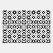 Geometrische print Verpakking Papieren Bladen Set  Inpakpapier Vel (Voorkant 3)