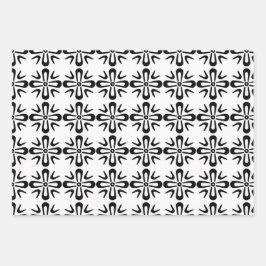 Geometrische print Verpakking Papieren Bladen Set Inpakpapier Vel