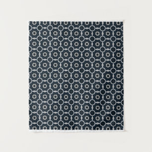 Geometrische print wandkleed