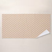 Geometrische printkeuken badhanddoek (Badhanddoek)