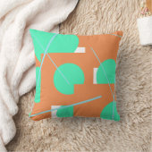 Geometrische proefpiloot kussen (Deken)