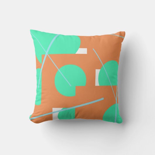 Geometrische proefpiloot kussen (Voorkant)