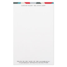 Geometrische professionele kantoorbenodigdheden vo