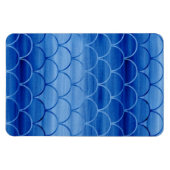 Geometrische Pruisische Blauwe Waterverf Ventilato Magneet (Horizontaal)