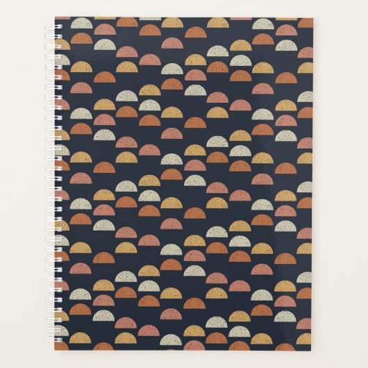 Geometrische puntcirkelpatroon planner (Voorkant)