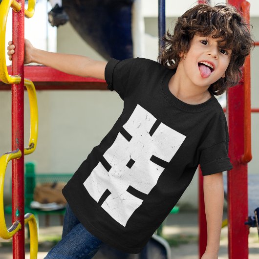 Geometrische puzzle t-shirt