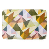 Geometrische pyromiden van moderne aardmeetapparat badmat (Voorkant)