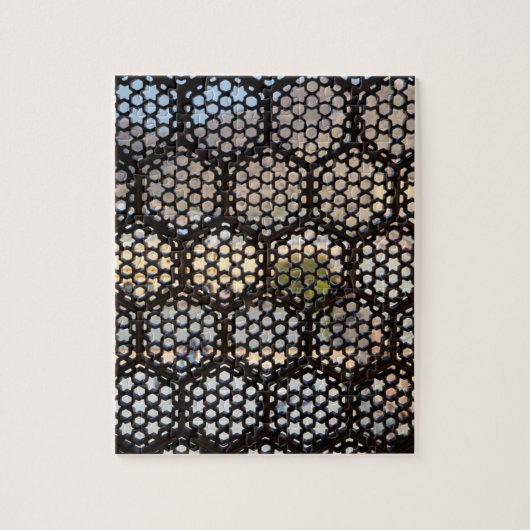 Geometrische raster, India Legpuzzel (Verticaal)