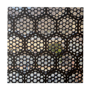 Geometrische raster, India Tegeltje