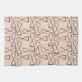 Geometrische rechthoek X ontwerp Theedoek (Horizontaal)