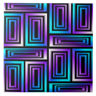 geometrische rechthoeken tegels tegeltje