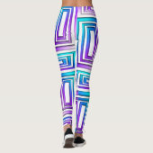 geometrische rechthoekige leggings (Achterkant)