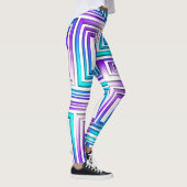 geometrische rechthoekige leggings (Rechts)