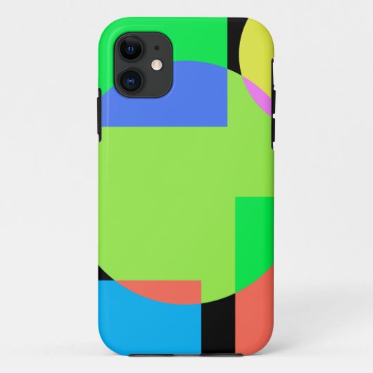 Geometrische regenboog Case-Mate iPhone case (Achterkant)