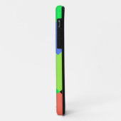 Geometrische regenboog Case-Mate iPhone case (Achterkant/links)