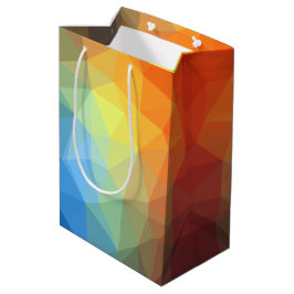 Geometrische Regenboog Kaleidoscoop Medium Cadeauzakje