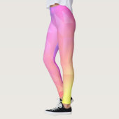 Geometrische regenboog leggings (Links)
