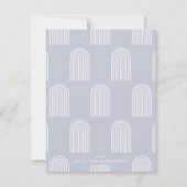 Geometrische regenboogmonogram - Groen (Achterkant)