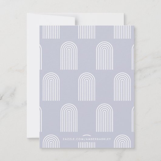 Geometrische regenboogmonogram - Groen (Achterkant)