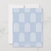 Geometrische regenboogmonogram - Rood (Achterkant)