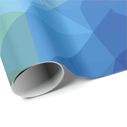 Geometrische regenboogstraal Kaleidoscoop Cadeaupapier (Rol Hoek)