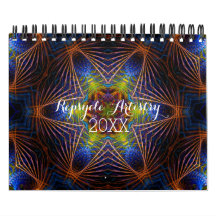 Geometrische Repsycle Arts Kalender