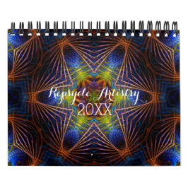 Geometrische Repsycle Arts Kalender