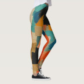 geometrische resonantie leggings (Rechts)