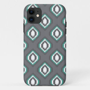 Geometrische retro ikat tribaal patroon Case-Mate iPhone case