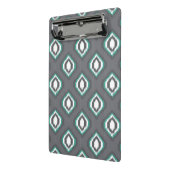 Geometrische retro ikat tribaal patroon mini klembord (Angled2)