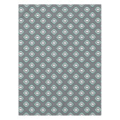 Geometrische retro ikat tribaal patroon tafelkleed (Voorkant)