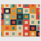 geometrische retroflector cadeaupapier (Vlak)