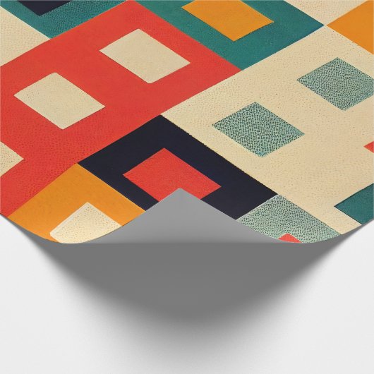 geometrische retroflector cadeaupapier (Hoek)