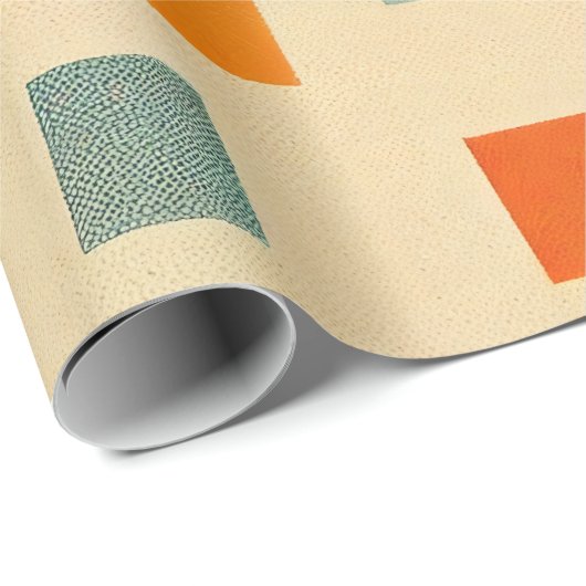 geometrische retroflector cadeaupapier (Rol Hoek)