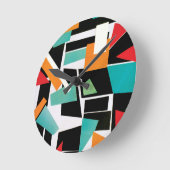 Geometrische ronde klok (Hoek)