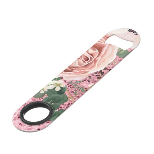 Geometrische Roos van de flesopening Speed Flessenopener (Achterkant Gekanteld)