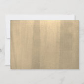 Geometrische roze en goudvlek Mitzvah Bedankkaart (Achterkant)