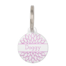 Geometrische roze ventilator