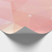 Geometrische roze, verpakkingspapier cadeaupapier (Hoek)