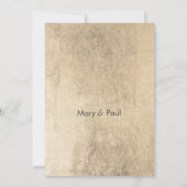 Geometrische roze zwarte witte goudbloem Weduwscha Kaart (Achterkant)