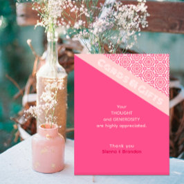 Geometrische Rozen Rode trouwkaarten & geschenken Reclamebord Met Voetstuk