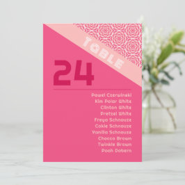 Geometrische Rozen Rood Bruiloft Zitkaarten Kaart
