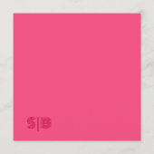 Geometrische Rozen rood Opslaan de datum Kaart (Achterkant)