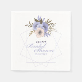 Geometrische Rozen voor Violet Peach pasta Aangepa Servet