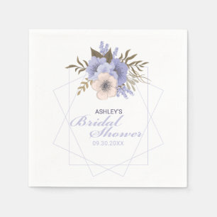 Geometrische Rozen voor Violet Peach pasta Aangepa Servet