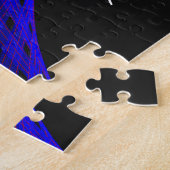Geometrische ruimte vloerkleed puzzel (Zijkant)